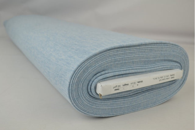 Blå melerad supersoft jersey (bild 2 av 2)