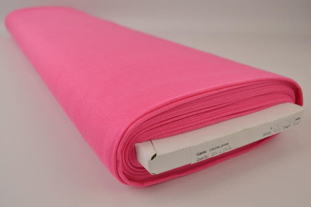 Fuchsia viskosjersey – mjuk, andningsbar & elastisk (bild 2 av 4)