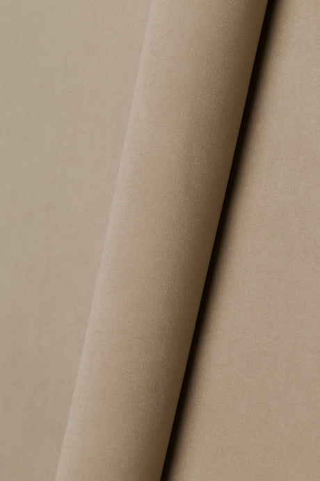 Mjuk champinjonbeige Casablanca möbelvelour – mikrosuede & slitstark (bild 1 av 5)