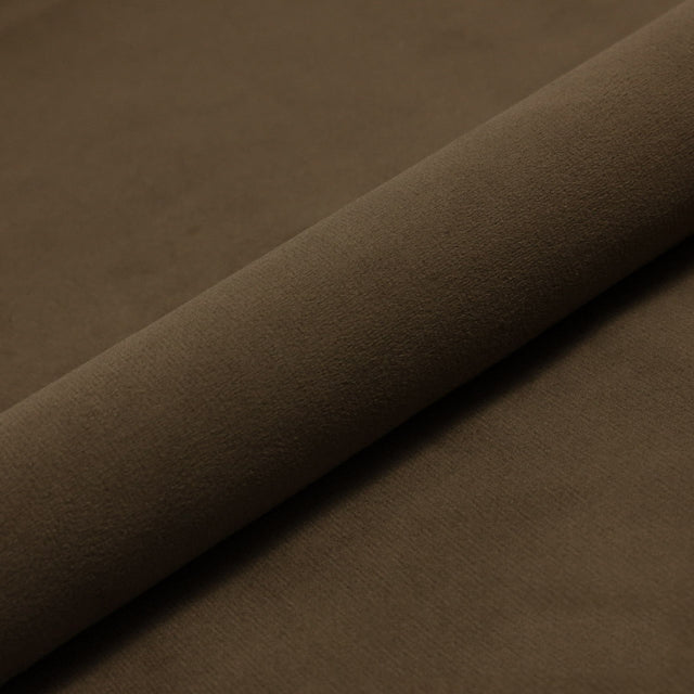 DJUP VALNÖTSBRUN CASABLANCA MÖBELVELOUR – MIKROSUEDE & SLITSTARK