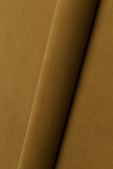 Gyllene ockrabrun Casablanca möbelvelour – mikrosuede & slitstark (bild 1 av 5)