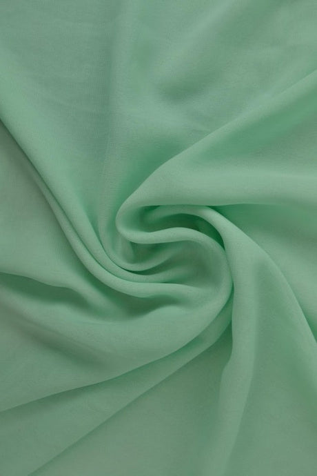 Ljus mint chiffong – lätt, transparent & med vackert fall (bild 1 av 7)