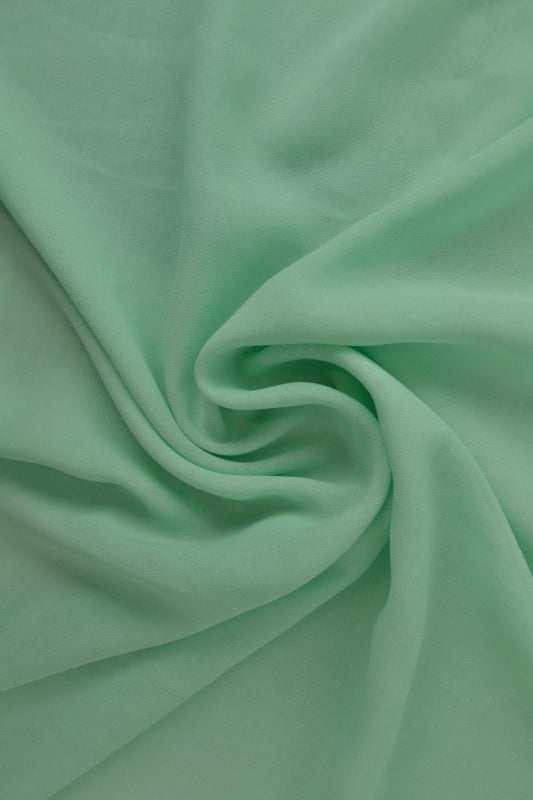 Ljus mint chiffong – lätt, transparent & med vackert fall (bild 1 av 7)