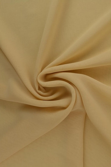Beige chiffong – lätt, transparent & med vackert fall (bild 1 av 7)