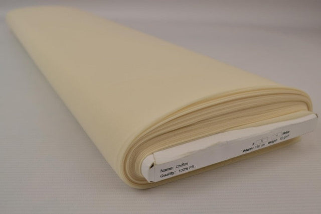 Champagne chiffong – lätt, transparent & med vackert fall (bild 2 av 7)