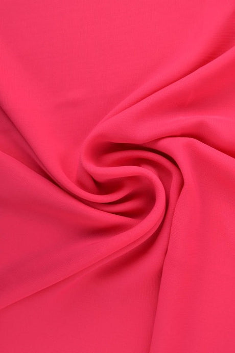 Fuchsia pink chiffong – lätt, transparent & med vackert fall (bild 1 av 7)
