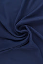 Navy chiffong – lätt, transparent & med vackert fall (bild 1 av 7)