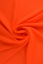 Mörk neon orange chiffong – lätt, transparent & med vackert fall (bild 1 av 7)