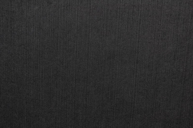 Mörkgrå otvättat denim med stretch – 370 g/m² (bild 3 av 9)