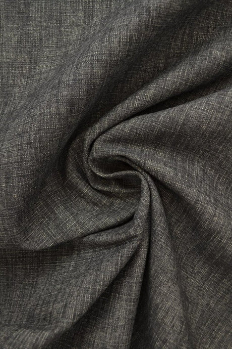 Mellangrå otvättat denim med stretch – 370 g/m² (bild 1 av 8)