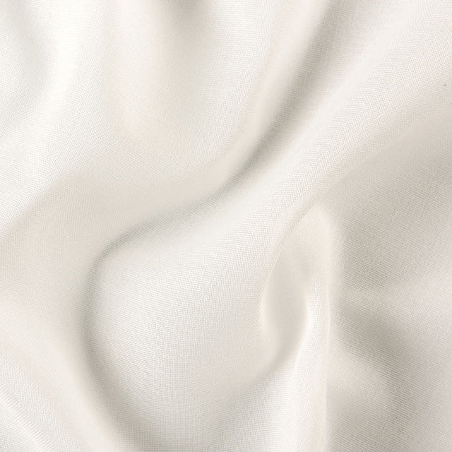 FLAMSKYDDAT SEMI-TRANSPARENT ETAMINE GARDINTYG - RÅVIT
