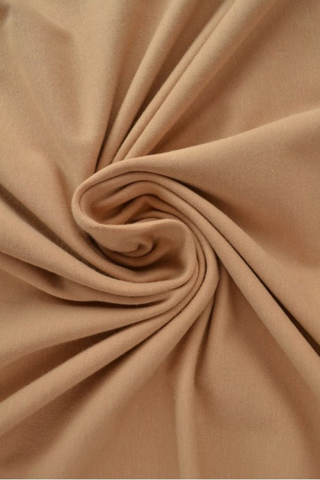 Cream bomullsjersey – naturlig, andningsbar & stretchbar (bild 1 av 7)