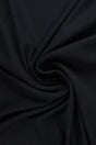 Svart french terry – mjuk bomullsstickad metervara med stretch (bild 1 av 5)