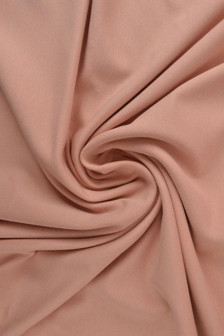 Dovt rosa french terry – mjuk bomullsstickad metervara med stretch (bild 1 av 5)