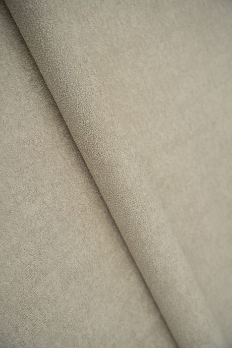 Mörk sand Freya möbeltyg – teddy-look & slitstark (bild 1 av 6)