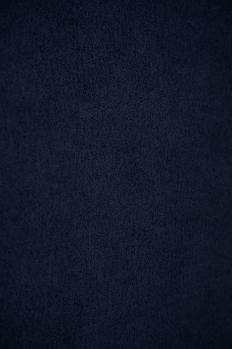 Mörk marinblå Freya möbeltyg – teddy-look & slitstark (bild 2 av 6)