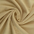 Champagne bomulls jacquard – våffelstruktur med blommotiv (bild 1 av 5)