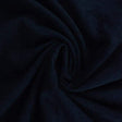 Navy bomulls jacquard – våffelstruktur med blommotiv (bild 1 av 5)