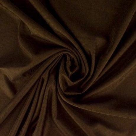 Brun charmeuse foder med stretch (bild 1 av 2)
