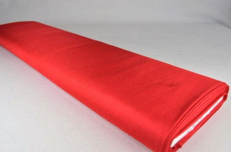 Röd charmeuse foder med stretch (bild 2 av 2)