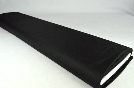 Svart charmeuse foder med stretch (bild 2 av 2)