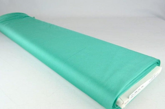 Turkos charmeuse foder med stretch (bild 2 av 2)