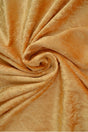 Ockragul krossad velour – stickad, stretchig & glansfullt fall (bild 1 av 7)