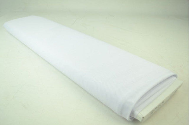 Hvid lycra mesh – elastisk netstof, semi transparent, metervare til erhverv (billede 2 af 4)