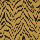 JACQUARD GARDINTYG MED TIGERMÖNSTER