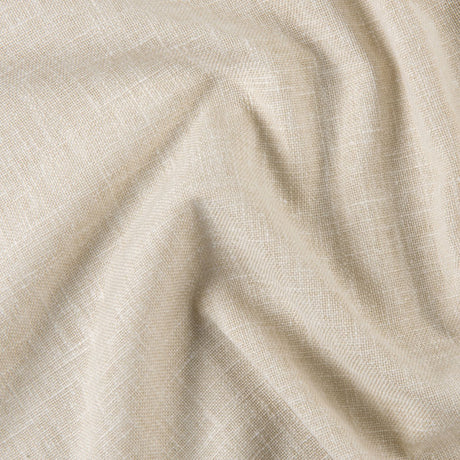 Tungt hørlook gardinstof — hørbeige, stofprøve