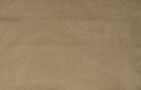 Tungt ruskindslook gardinstof — taupe, stofprøve
