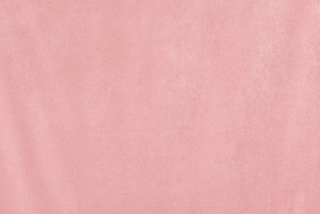 Tungt ruskindslook gardinstof — rosa, stofprøve