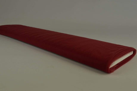 Bordeaux mjukt tyll med stretch (bild 2 av 2)
