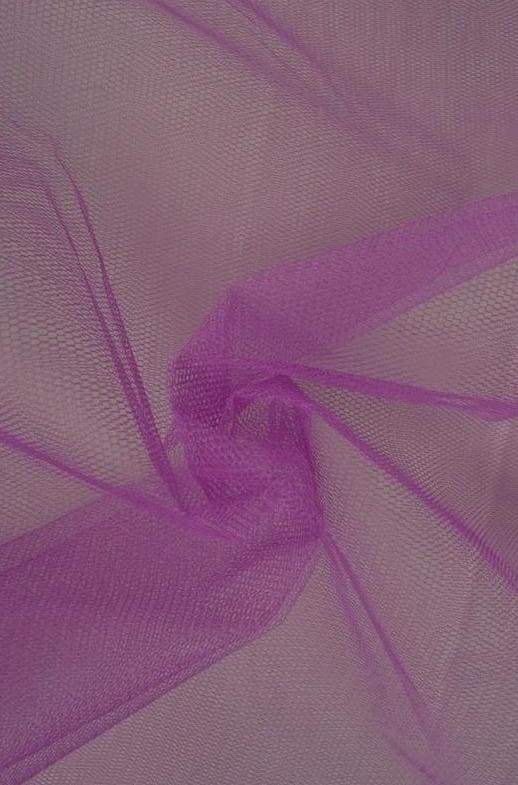 Lilac styv tyll – lätt och formstabilt nättyg (bild 1 av 8)