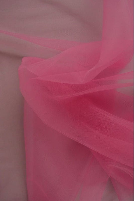 Pink mjukt tyll med stretch (bild 1 av 2)
