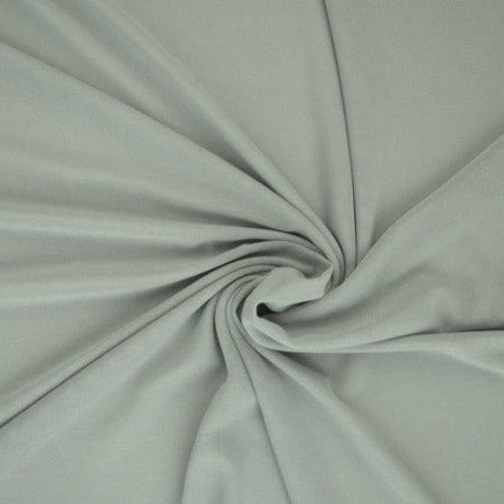 Grå lycra mesh – elastisk netstof, semi transparent, metervare til erhverv (billede 1 af 4)