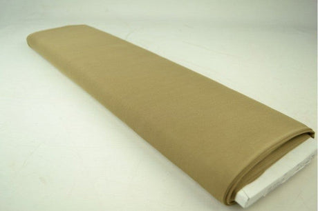 Taupe lycra mesh – elastisk netstof, semi transparent, metervare til erhverv (billede 2 af 4)