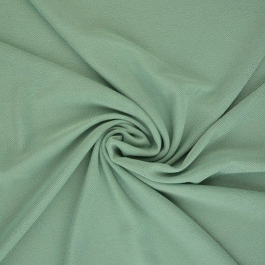 Vintage grøn lycra mesh – elastisk netstof, semi transparent, metervare til erhverv (billede 1 af 4)