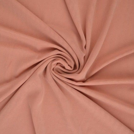 Vintage lyserød lycra mesh – elastisk netstof, semi transparent, metervare til erhverv (billede 1 af 4)