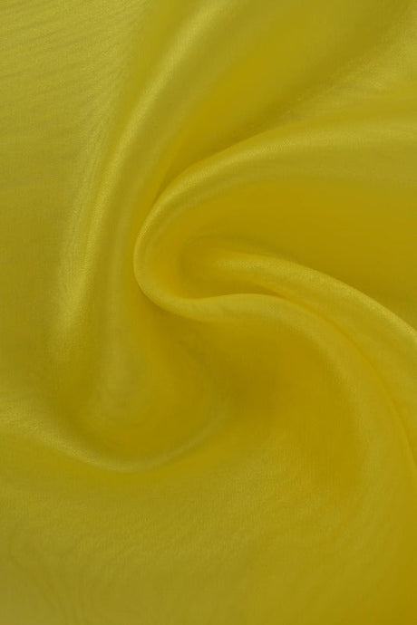Gul organza – transparent & glänsande (bild 1 av 7)