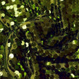 Mossgrön paljettyg – stora 8 mm paljetter & envägsstretch (bild 1 av 6)
