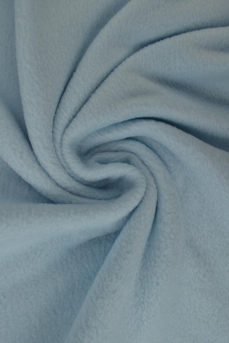 Babyblå polar fleece – anti-pilling, varm & lätt (bild 1 av 7)