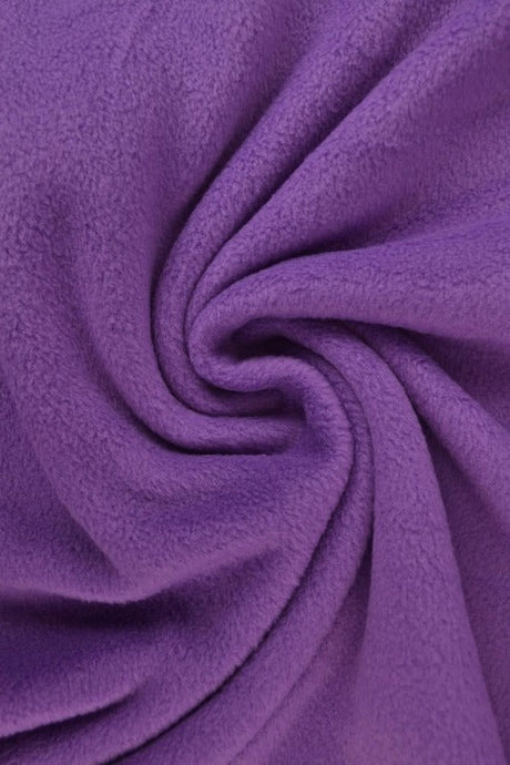 Lila polar fleece – anti-pilling, varm & lätt (bild 1 av 7)