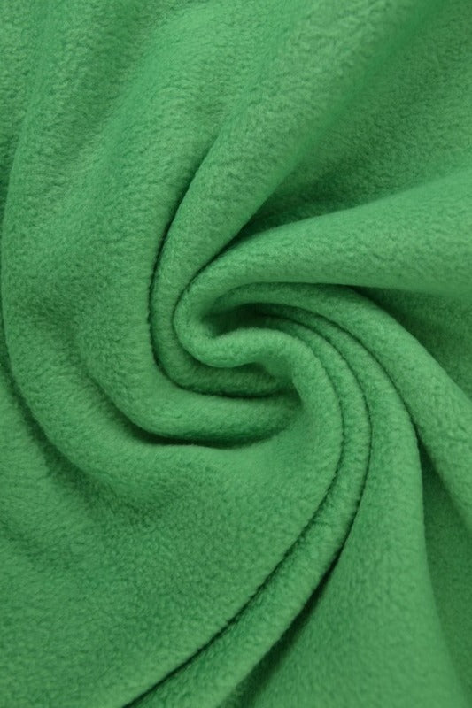 Grön polar fleece – anti-pilling, varm & lätt (bild 1 av 7)