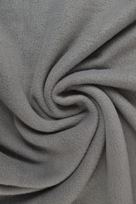 Mörkgrå polar fleece – anti-pilling, varm & lätt (bild 1 av 7)