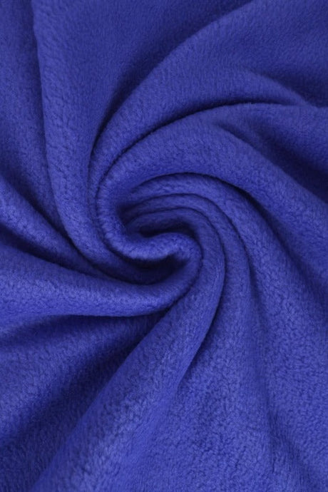 Mörkblå polar fleece – anti-pilling, varm & lätt (bild 1 av 7)