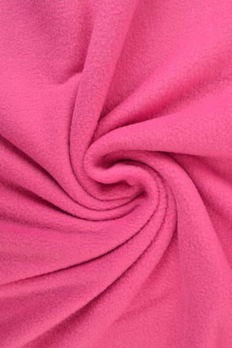 Pink polar fleece – anti-pilling, varm & lätt (bild 1 av 7)