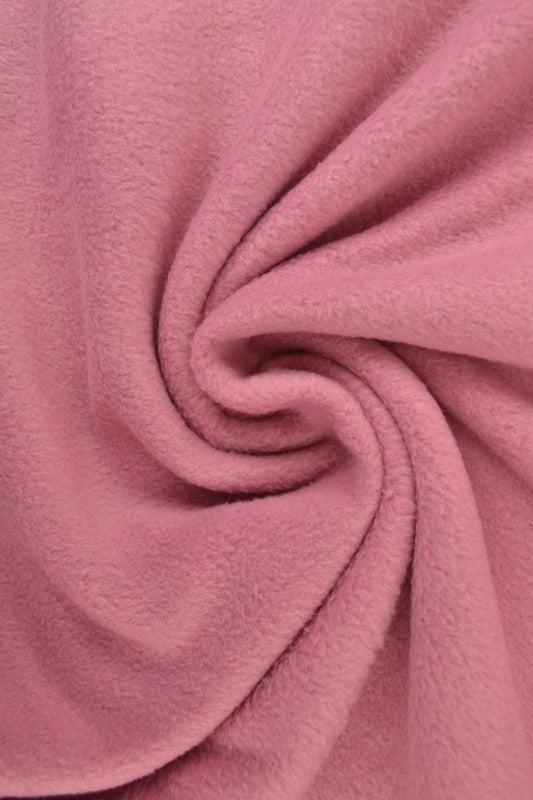 Mörk vintage rosa polar fleece – anti-pilling, varm & lätt (bild 1 av 7)