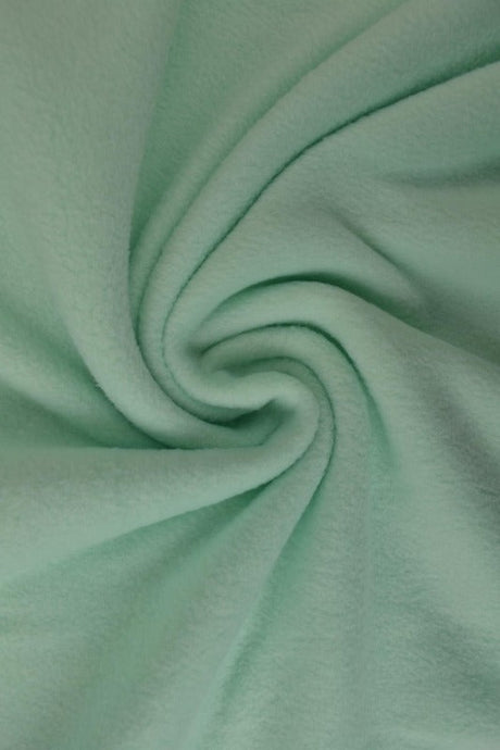 Ljus mintgrön polar fleece – anti-pilling, varm & lätt (bild 1 av 7)