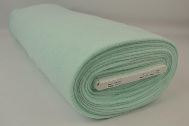 Ljus mintgrön polar fleece – anti-pilling, varm & lätt (bild 2 av 7)